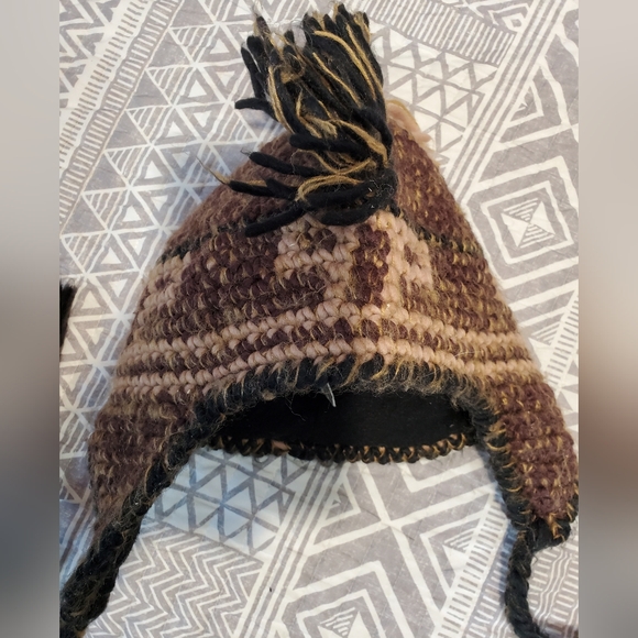 2/$8 ❄︎ Brown City Hunter Winter Mohawk hat beanie skully cap 🥶 ❄️ - Picture 7 of 12